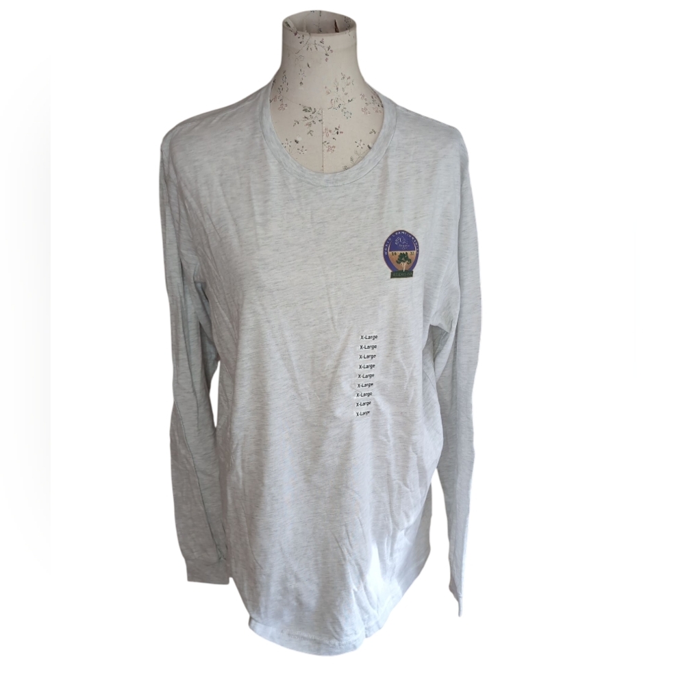 NWT Breeders Cup Gray Long Sleeve T-Shirt Large